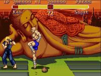 une photo d'Ã©cran de Super Street Fighter 2 sur Nintendo Super Nes